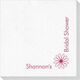 Corner Text with Daisy Design Deville Napkins Image 2 of 2